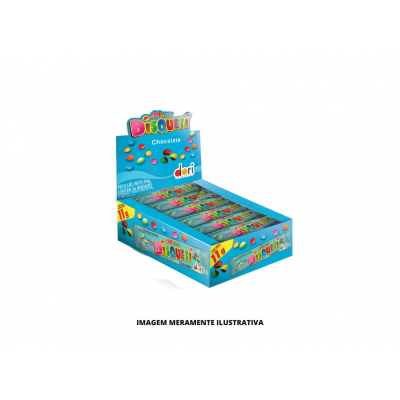 PASTILHA MINI DISQUETI DORI CHOCOLATE 1X36X11G